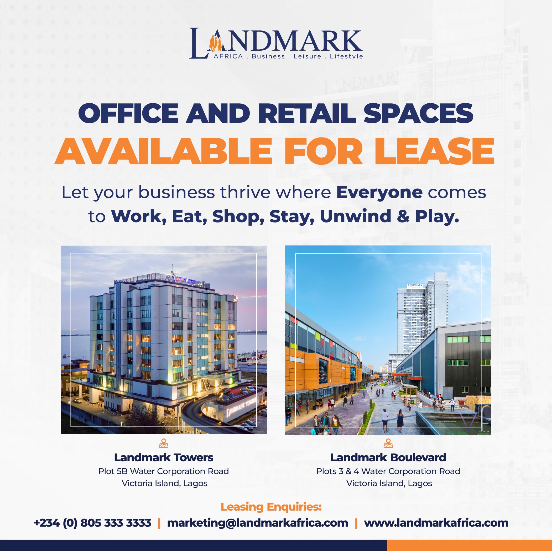 Leasing Advertisement