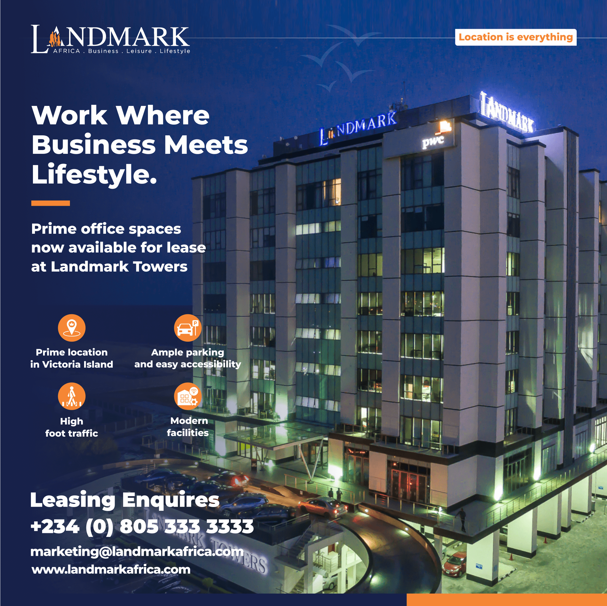 Leasing Advertisement